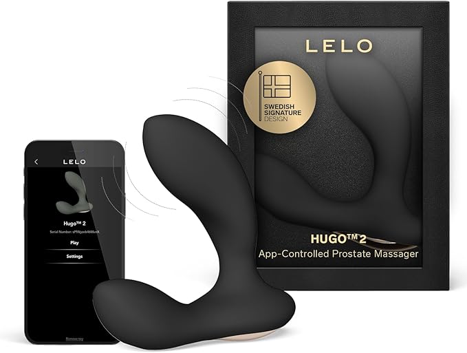 LELO HUGO 2 — Vibromasseur Prostatique avec application Bluetooth